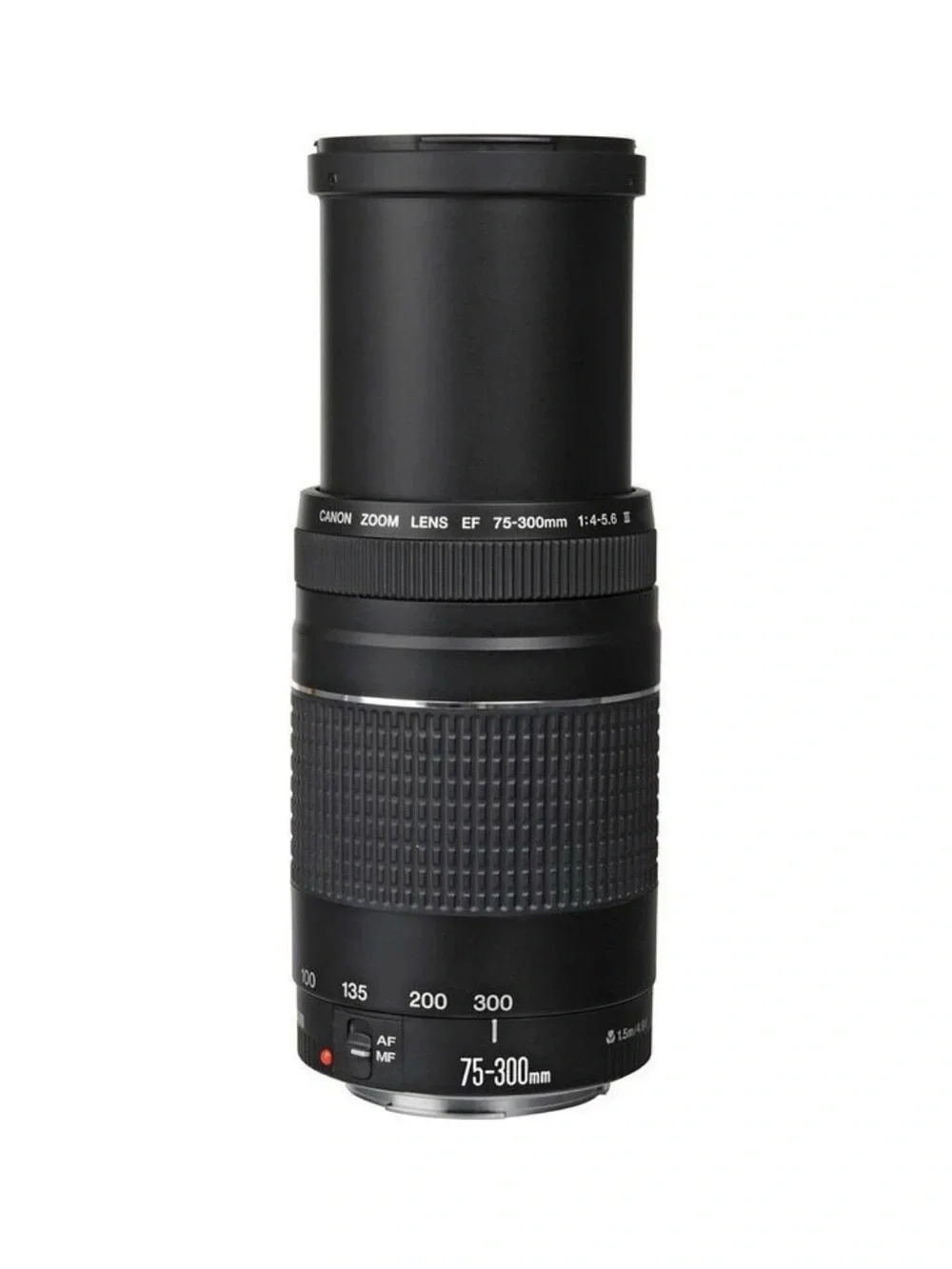 Canon 75-300mm Telephoto Zoom Lens - Black in Conditions New No Box